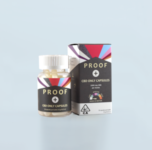 Proof - CBD ONLY CAPSULES 30CT
