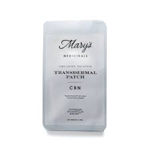 Mary's medicinals - CBN PATCH